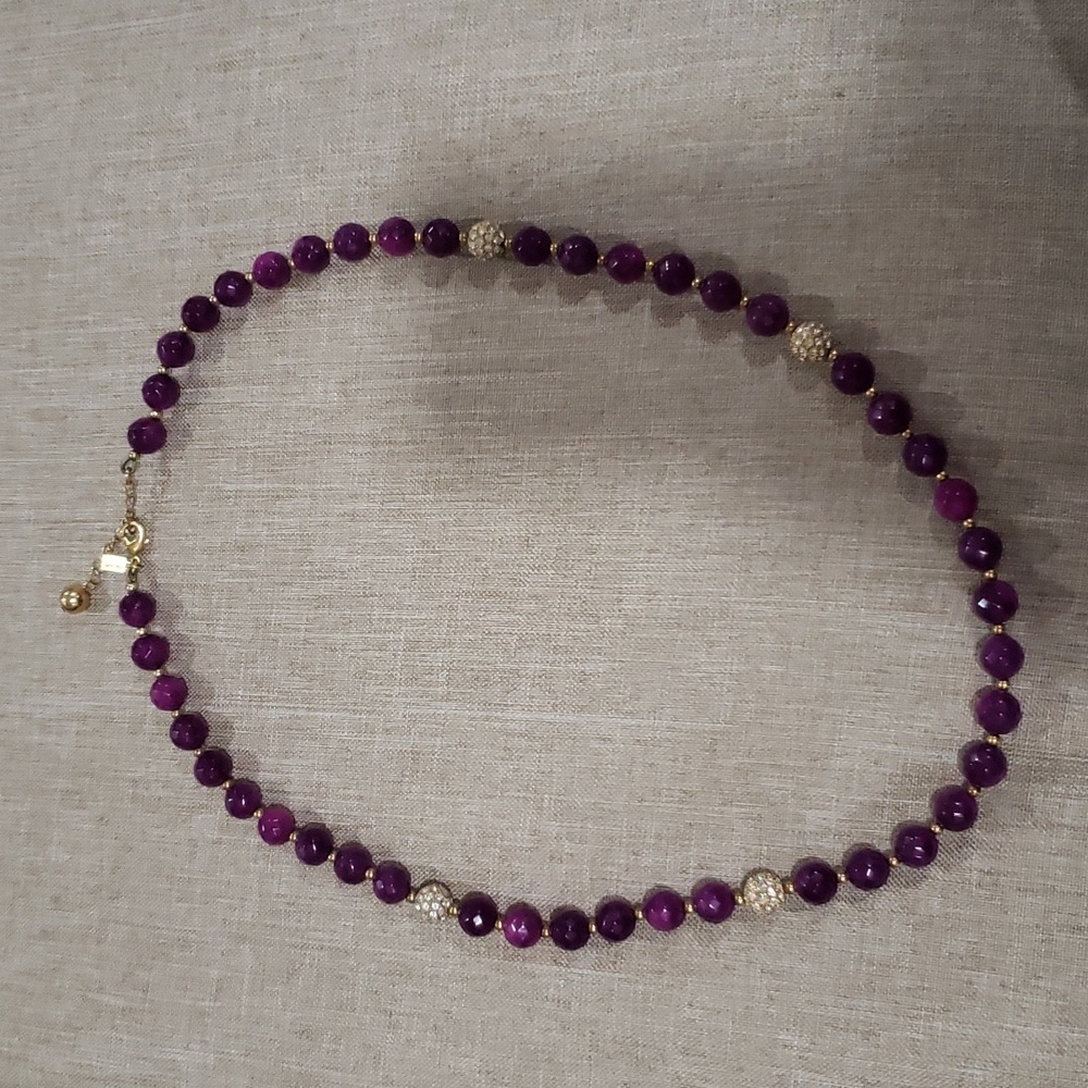Kate Spade Purple Necklace